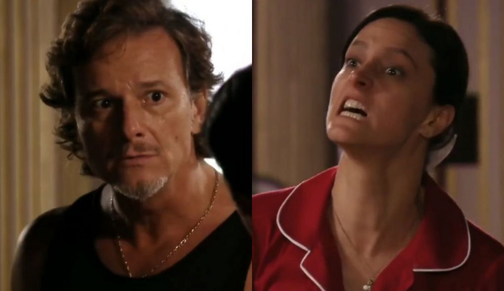 Max (Marcello Novaes) e Janaína (Claudia Missura) de Avenida Brasil