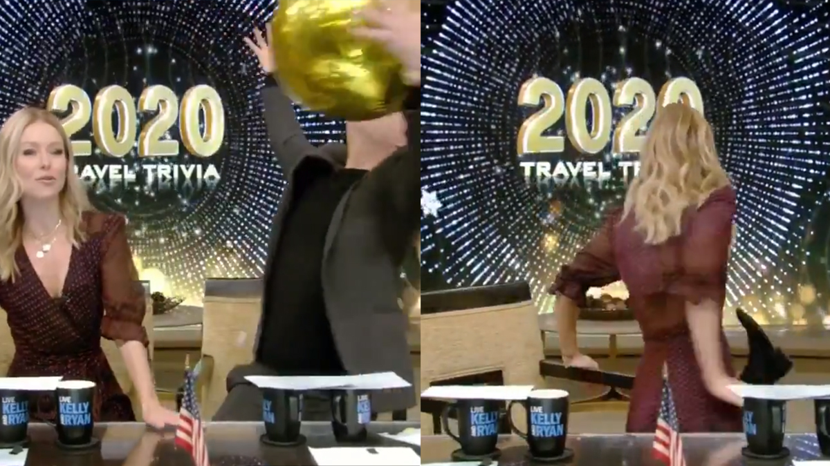 Momento da queda de Ryan