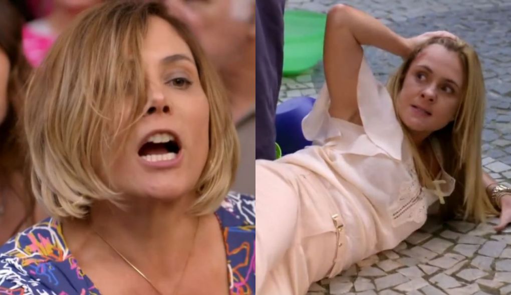 Monalisa (Heloísa Périssé) e Carminha (Adriana Esteves) de Avenida Brasil
