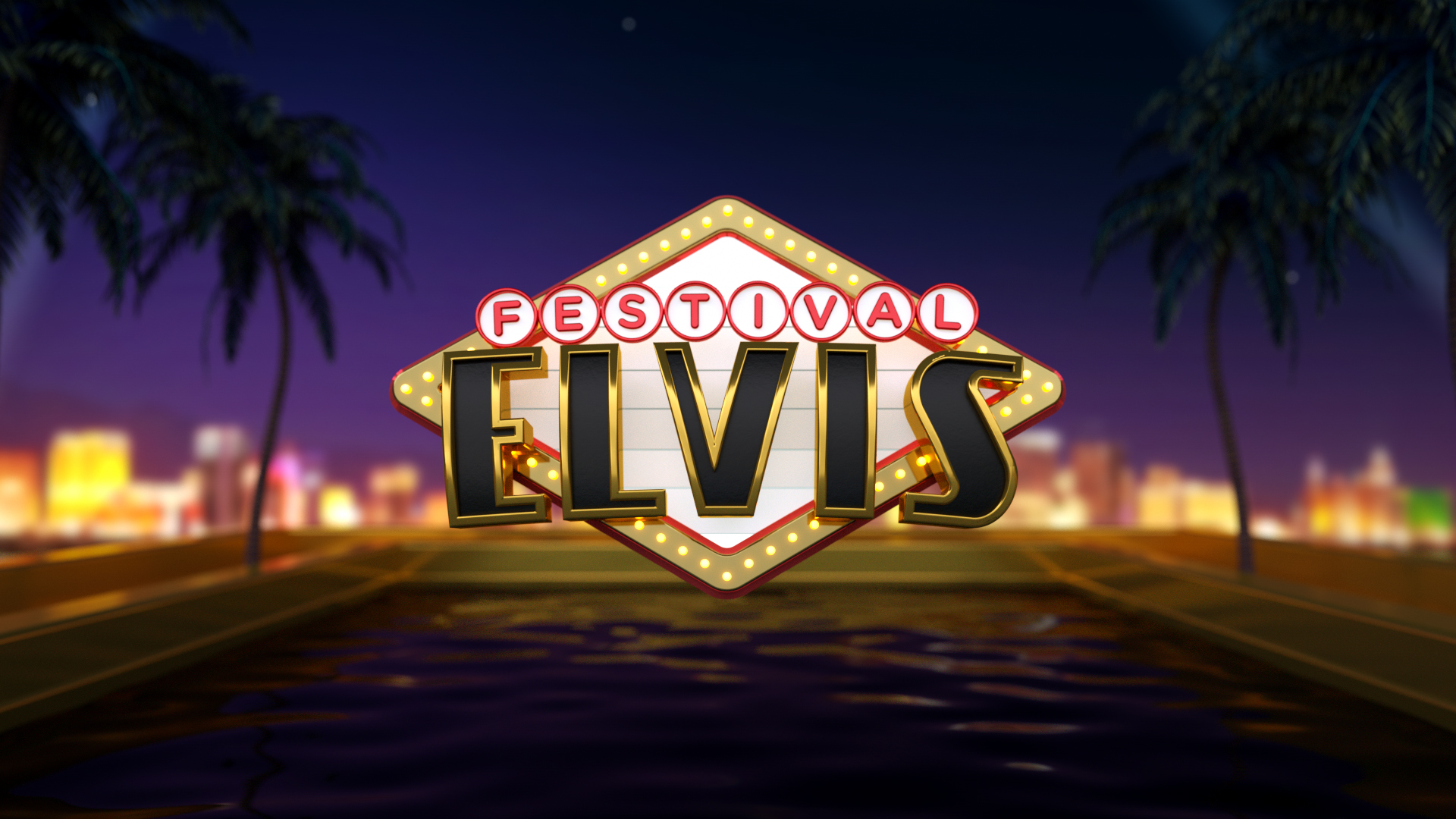Logo do Festival Elvis (Divulgação / TV Aparecida)