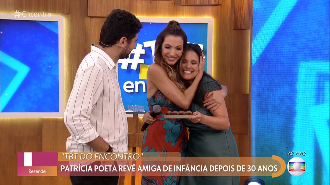 Patrícia Poeta no Encontro