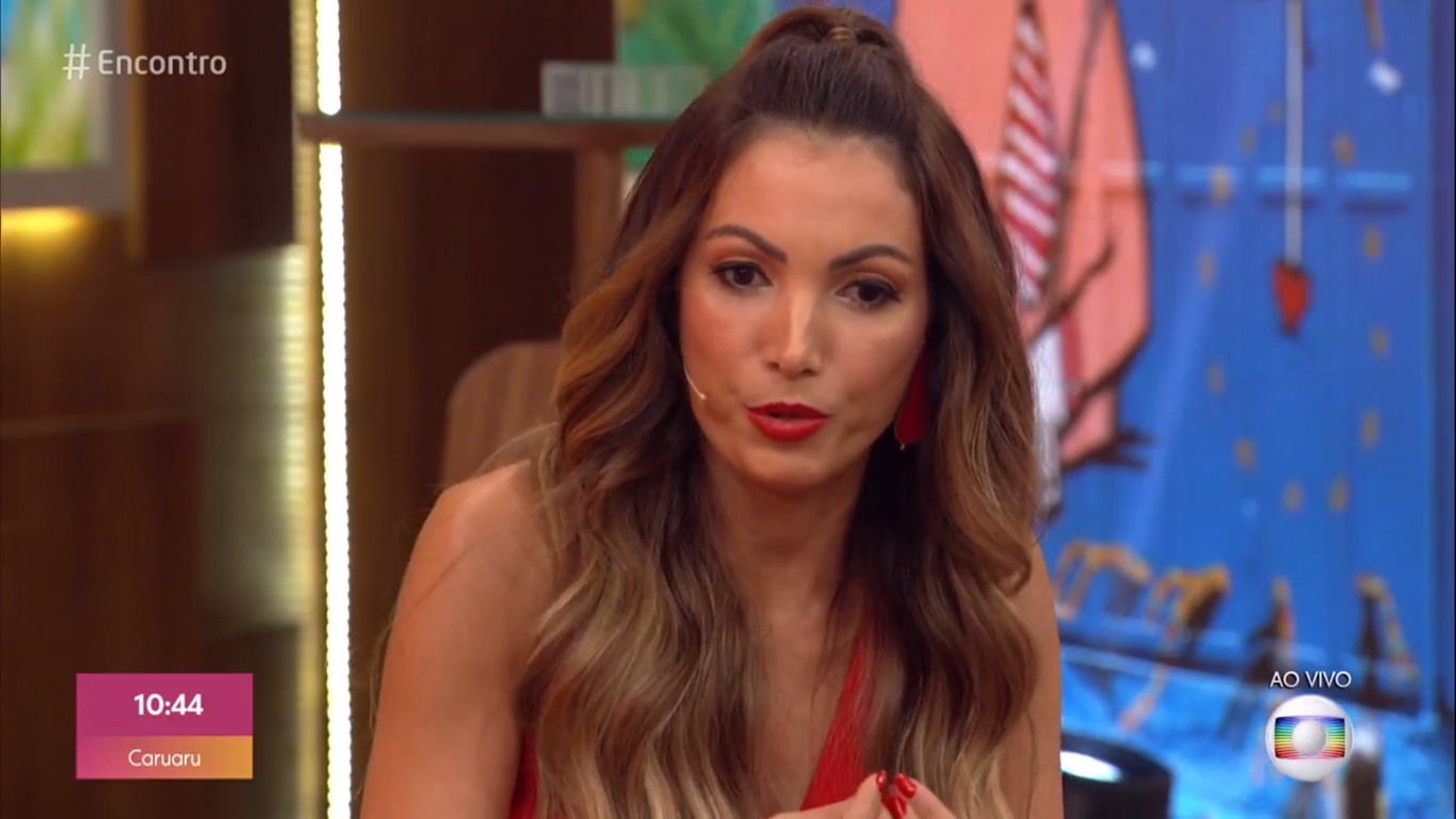 Patrícia Poeta no Encontro