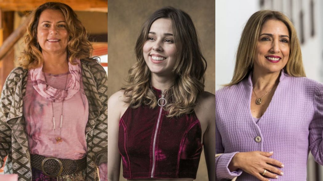 Patricya Travassos, Thati Lopes e Flávia Garrafa