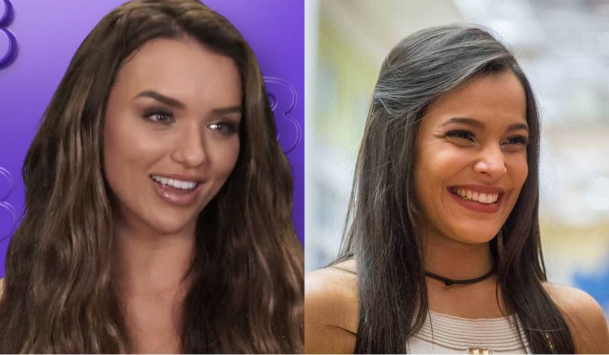 Rafa Kalimann e Emily Araújo (Reprodução/TVGlobo)