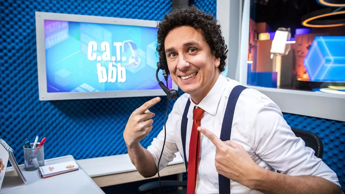 Humorista Rafael Portual (Reprodução/TVGlobo)