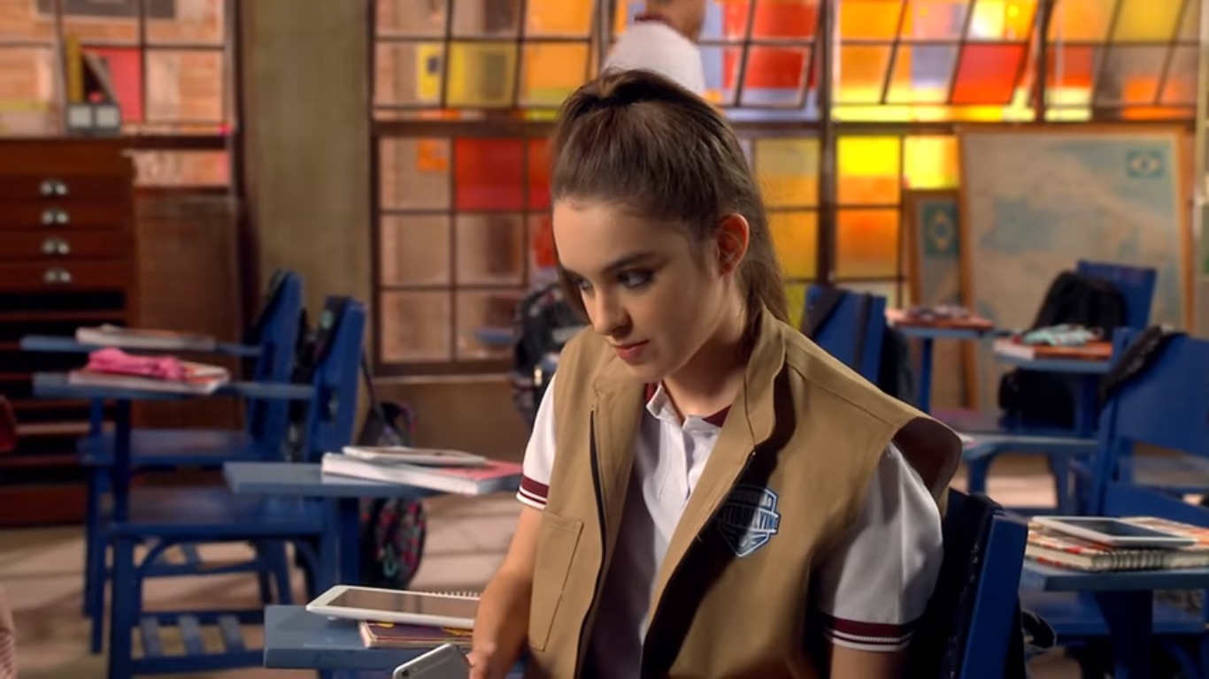 Isabella Moreira como Raquel em As Aventuras de Poliana (Reprodução / YouTube)