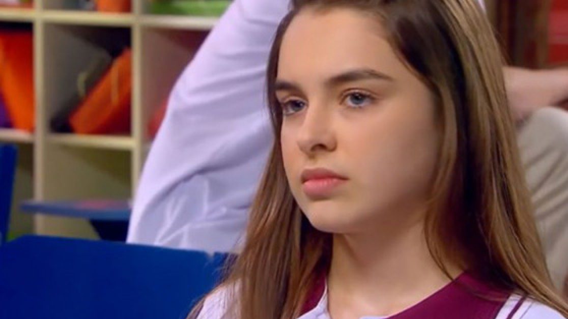 Isabella Moreira como Raquel em As Aventuras de Poliana (Reprodução / SBT)