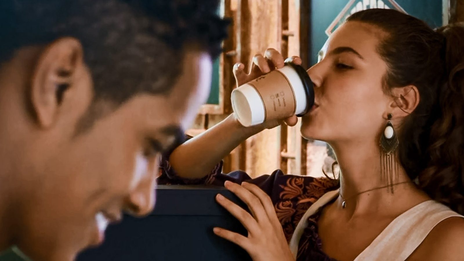 Alanis Guillen e João Pedro Oliveira como Rita e Serginho em Malhação: Toda Forma de Amar (Divulgação / Globo)