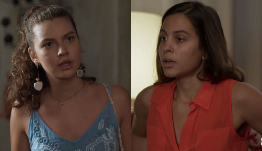 Rita (Alanis Guillen) e Leila (Jade Cardozo) de Malhação - Toda Forma de Amar