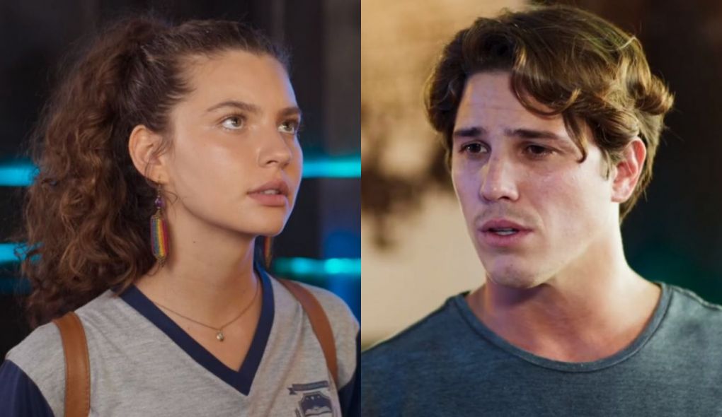Rita (Alanis Guillen) e Rui (Romulo Arantes Neto) de Malhação - Toda Forma de Amar