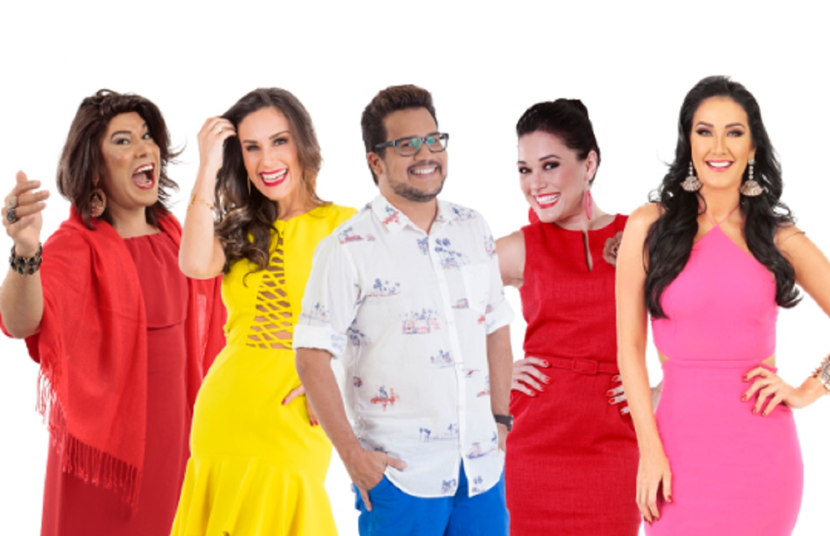 Elenco do SBT para o Carnaval de Salvador