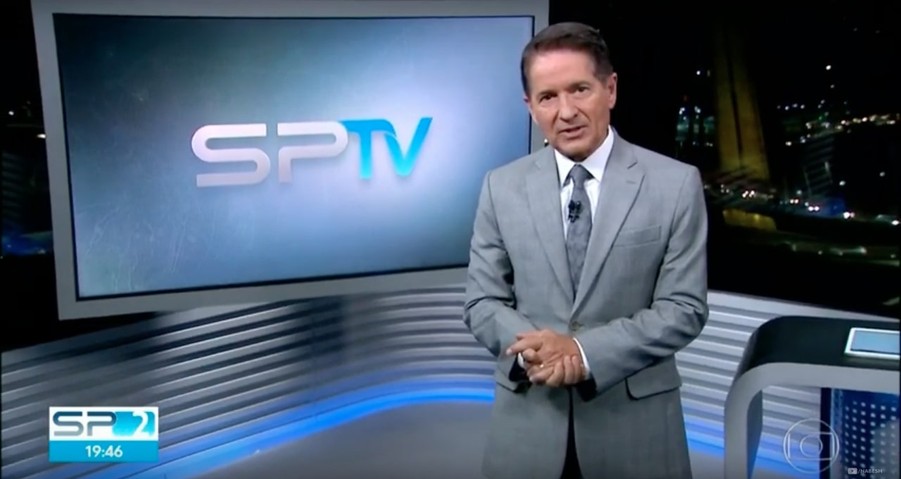 Carlos Tramontina no SP2: jornal será exibido do Globocop no aniversário de SP (Reprodução/Globo)