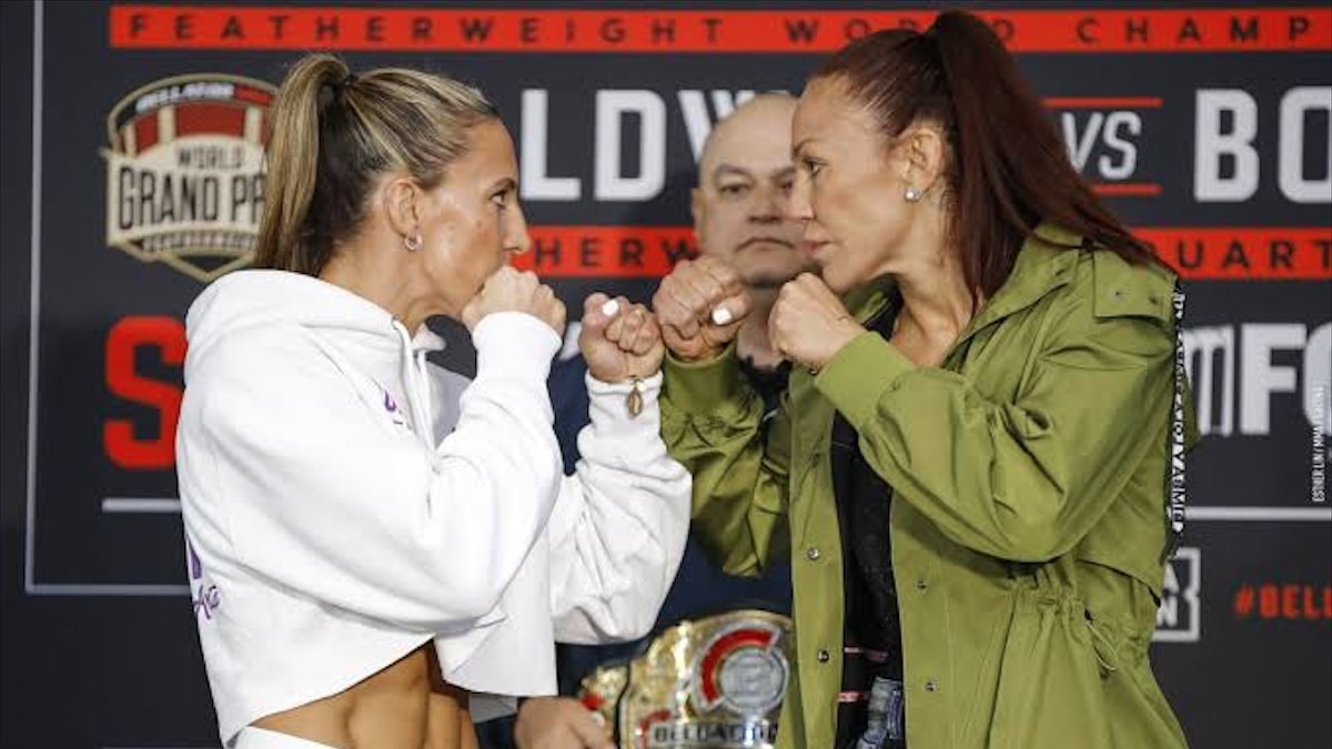 Julia Budd e Cris Cyborg se encaram para o Bellator 238: ESPN Brasil vai exibir evento (Divulgação/Bellator)