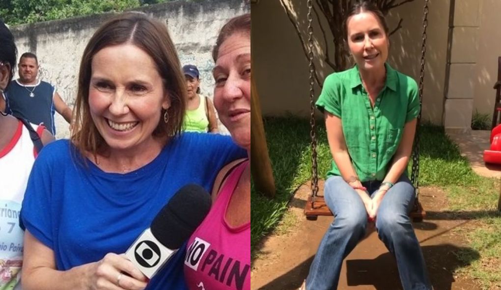 Susana Naspolini, repórter da TV Globo