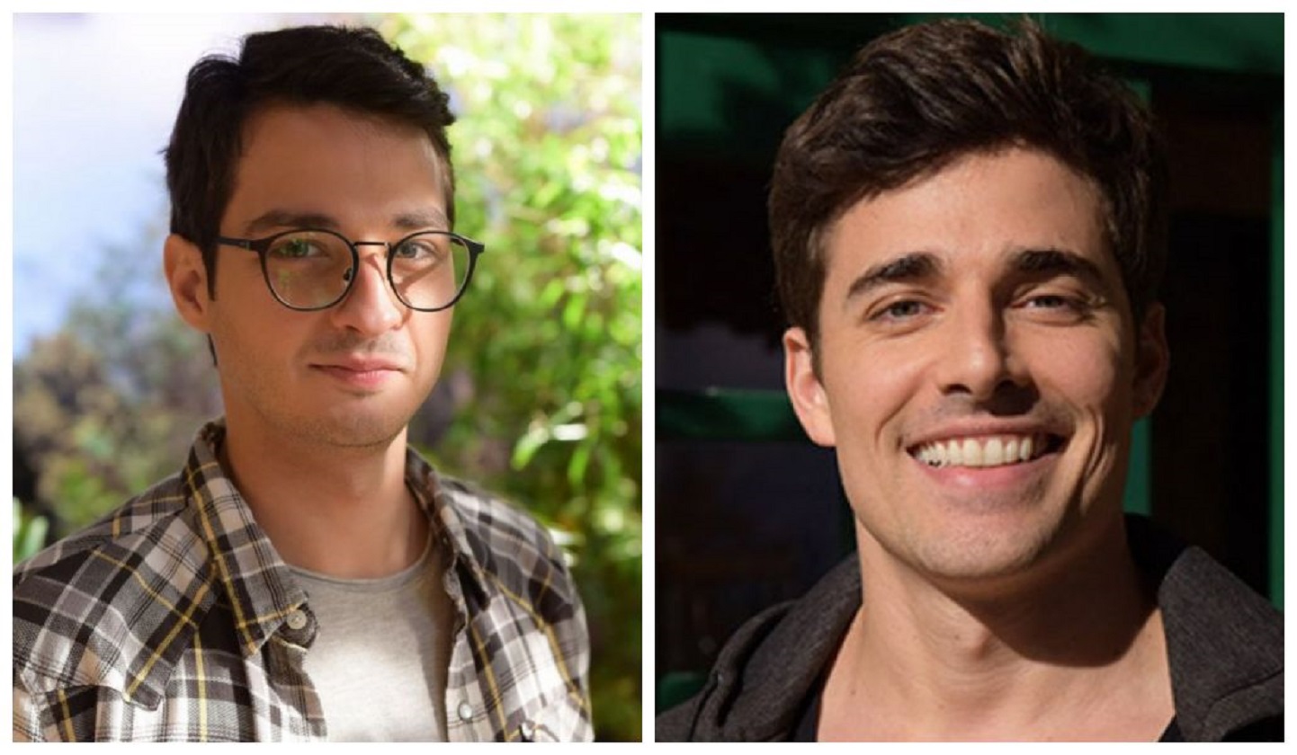 José Antônio (César Cardadeiro) e Antônio Júnior (Miguel Coelho) em Amor Sem Igual