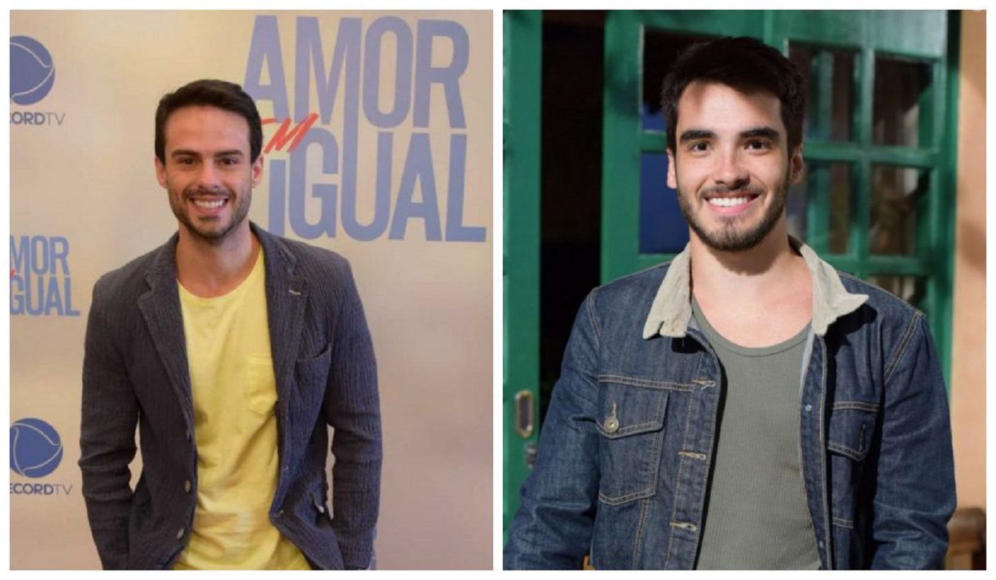 Juliano (Raphael Montagner) e Hugo (José Victor Pires) em Amor Sem Igual