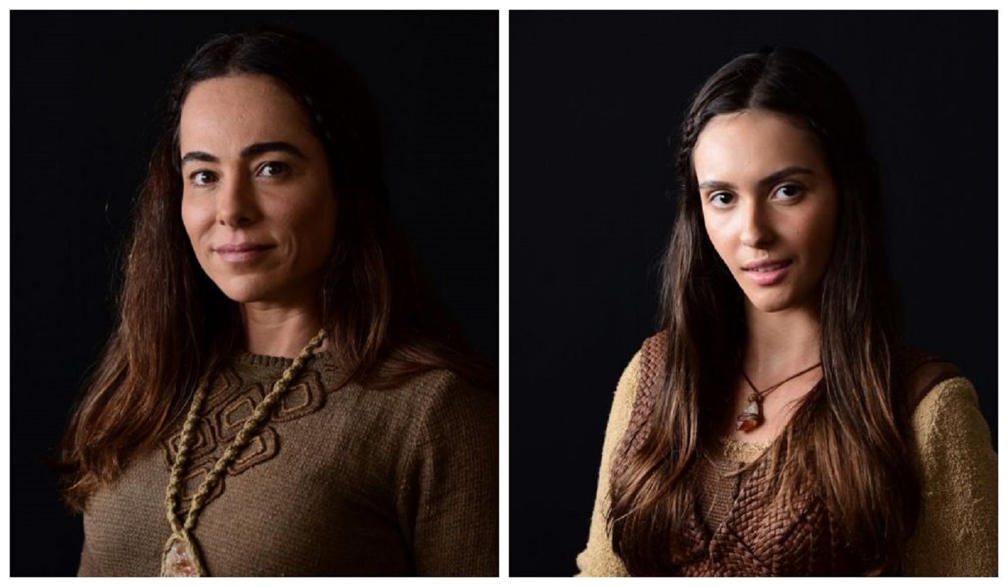 Cássia Linhares e Rafaela Sampaio vão dar vida à Naamá em Gênesis
