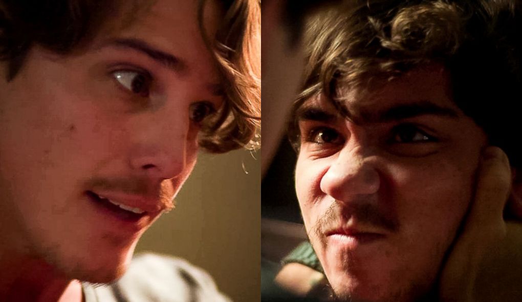Rui (Romulo Arantes Neto) e Tadeu (João Fernandes) de Malhação - Toda Forma de Amar