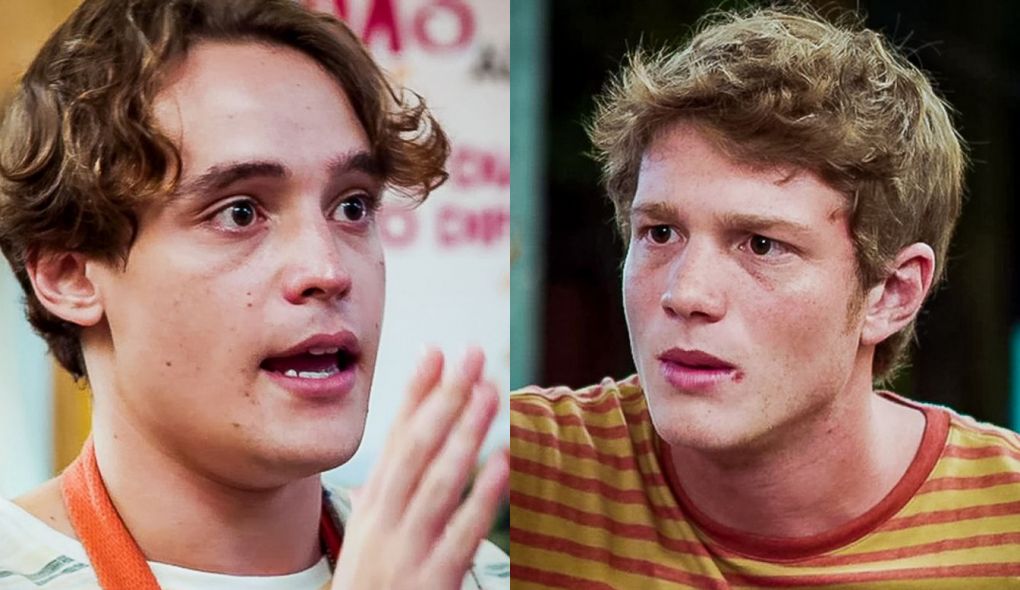 Thiago (Danilo Maia) e Filipe (Pedro Novaes) de Malhação - Toda Forma de Amar