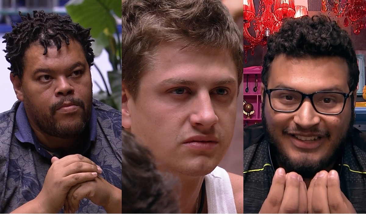 Babu, Lucas e Victor (Reprodução/TVGlobo)