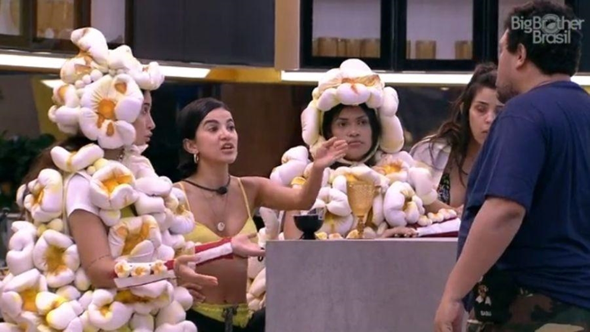 Brothers discutem no BBB20 (Reprodução/TVGlobo)