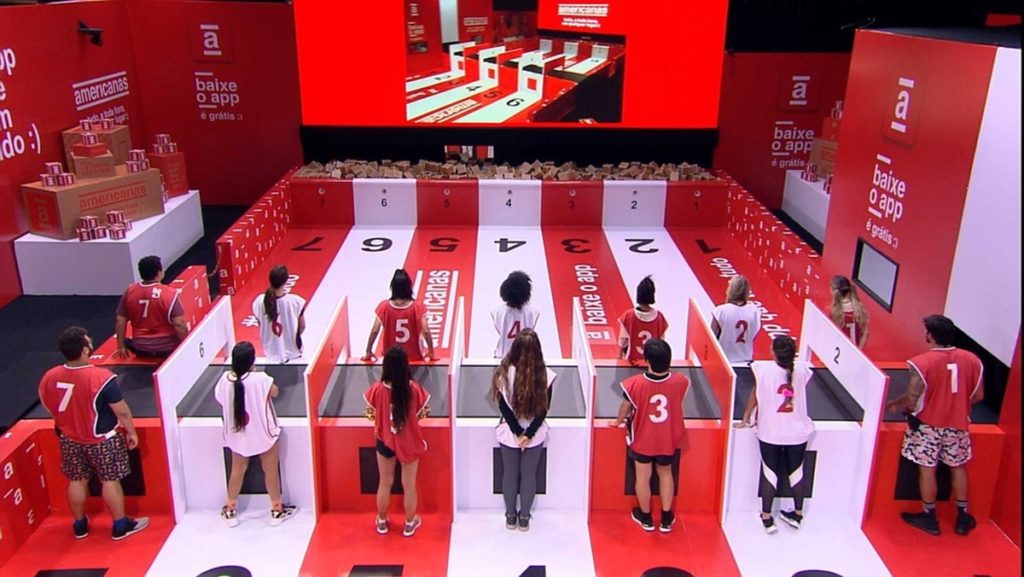Prova do Líder BBB20 (Foto: Reprodução/Globo)