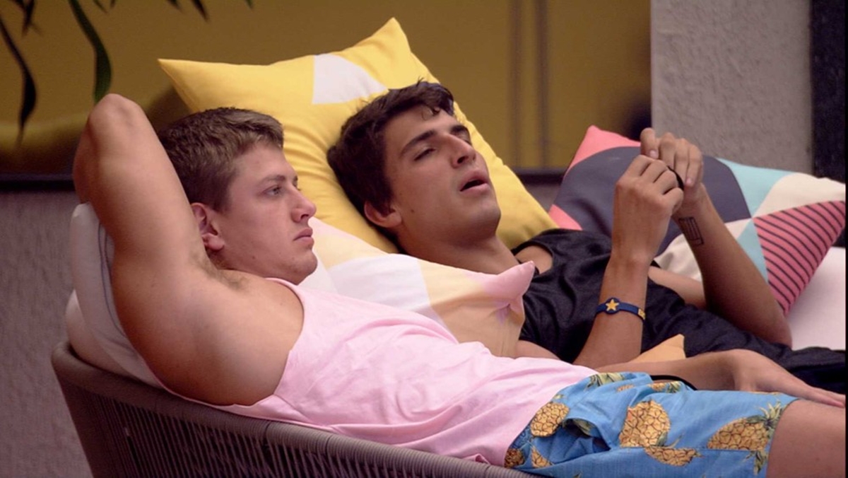 Lucas e Felipe BBB20 (Foto: Reprodução/Globo)