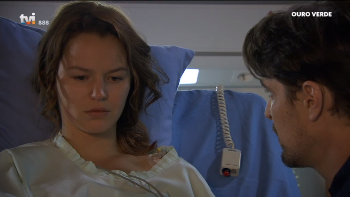 Bia (Joana de Verona) e Jorge (Diogo Morgado) em Ouro Verde