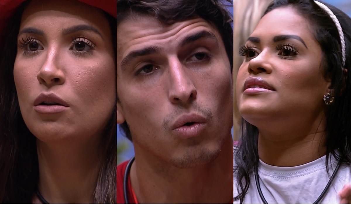 Bianca, Felipe, Flayslane BBB20 (Reprodução/TVGlobo)