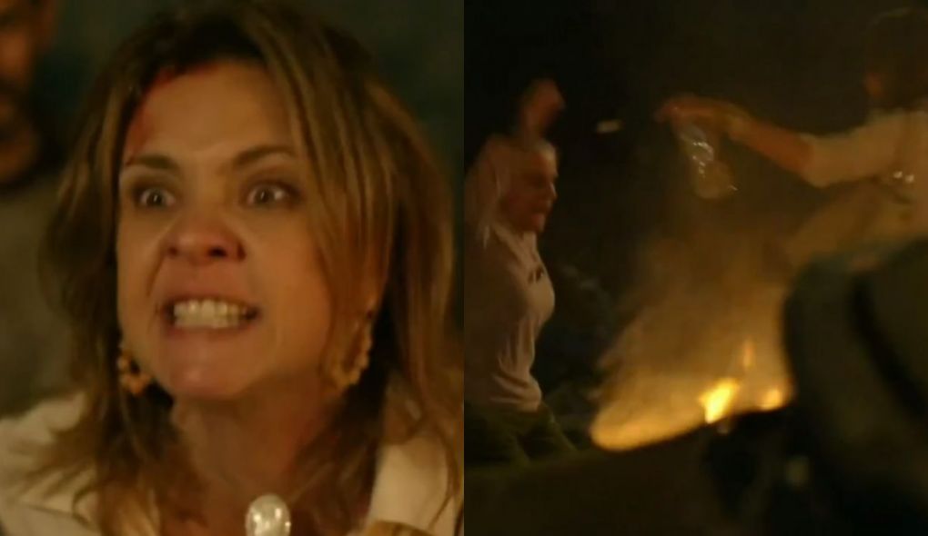 Carminha (Adriana Esteves) e Mãe Lucinda (Vera Holtz) de Avenida Brasil