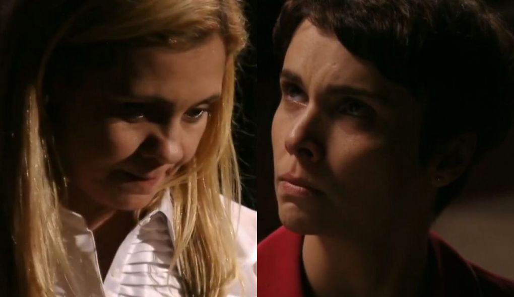 Carminha (Adriana Esteves) e Nina (Débora Falabella) de Avenida Brasil