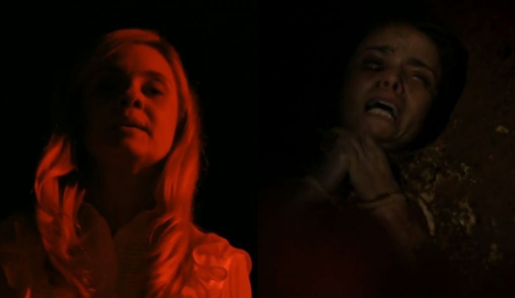 Carminha (Adriana Esteves) e Nina (Débora Falabella) de Avenida Brasil