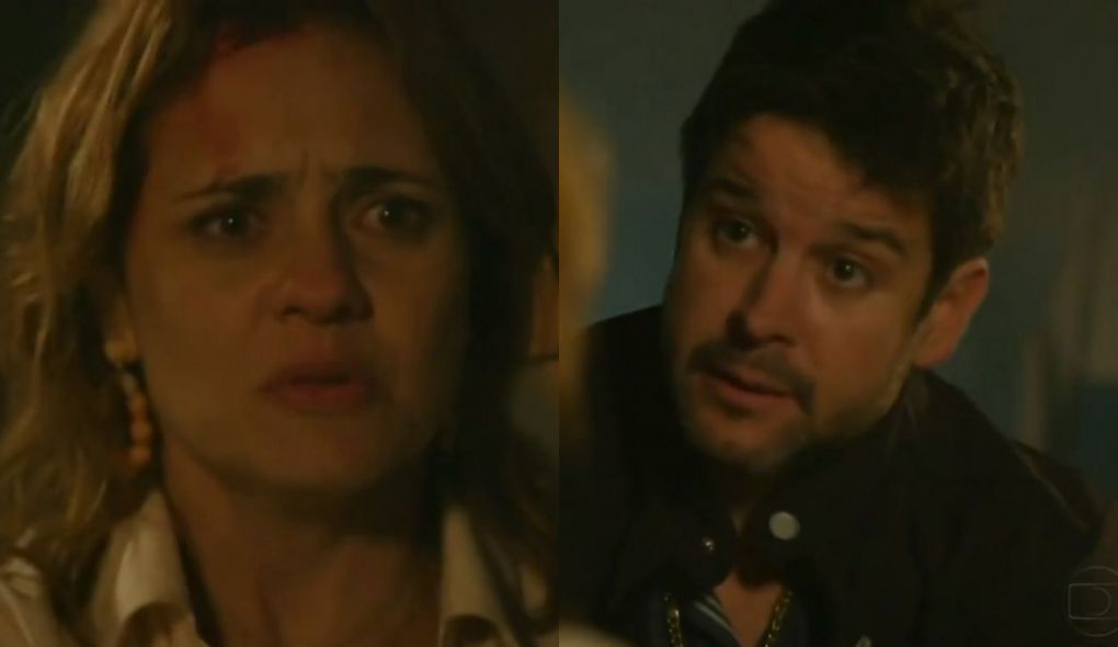 Carminha (Adriana Esteves) e Tufão (Murilo Benício) de Avenida Brasil