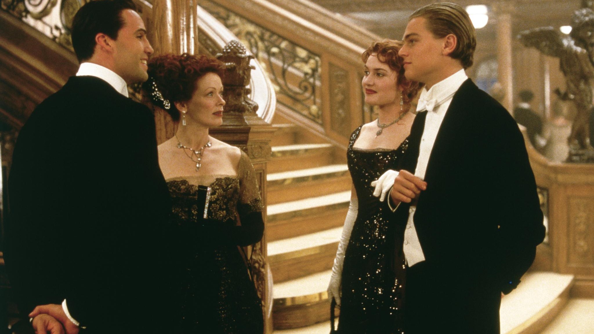 Cena do filme Titanic