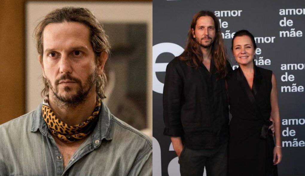 Davi (Vladimir Brichta) de Amor de Mãe e Adriana Esteves