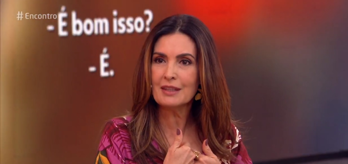 Fátima Bernardes no Encontro