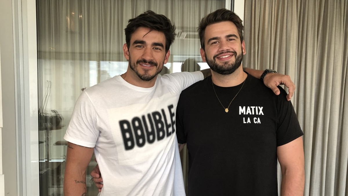 Guilherme do BBB20 e seu irmão (Reprodução)