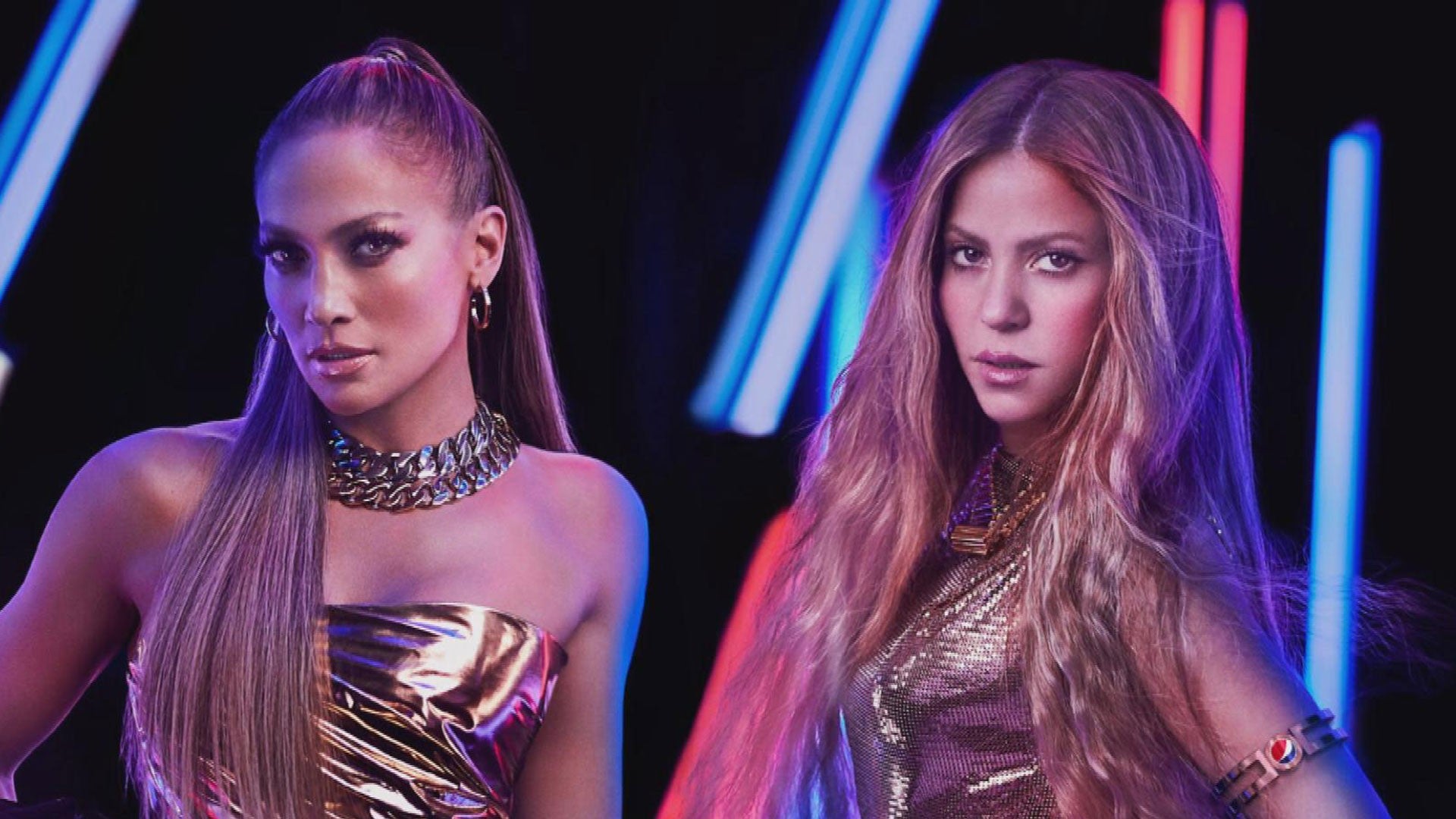 Jennifer Lopez e Shakira no Halftime do SuperBowl