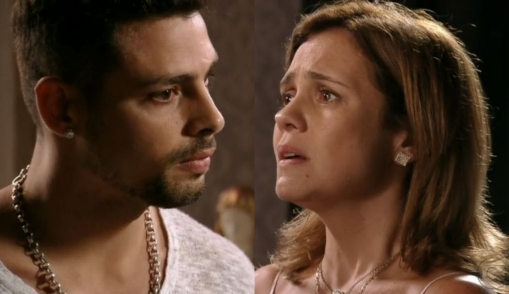 Jorginho (Cauã Reymond) e Carminha (Adriana Esteves) de Avenida Brasil