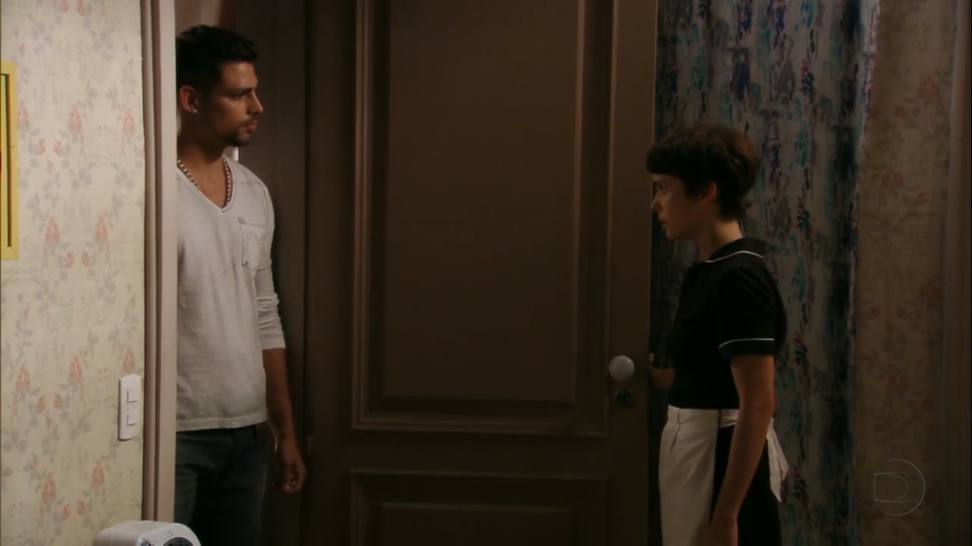 Jorginho (Cauã Reymond) e Nina (Débora Falabella) de Avenida Brasil