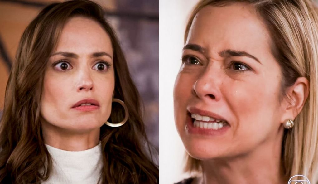 Lara (Rosanne Mulholland) e Lígia (Paloma Duarte) de Malhação - Toda Forma de Amar