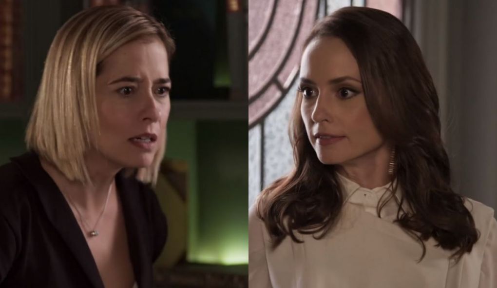Lígia (Paloma Duarte) e Lara (Rosanne Muholland) de Malhação - Toda Forma de Amar