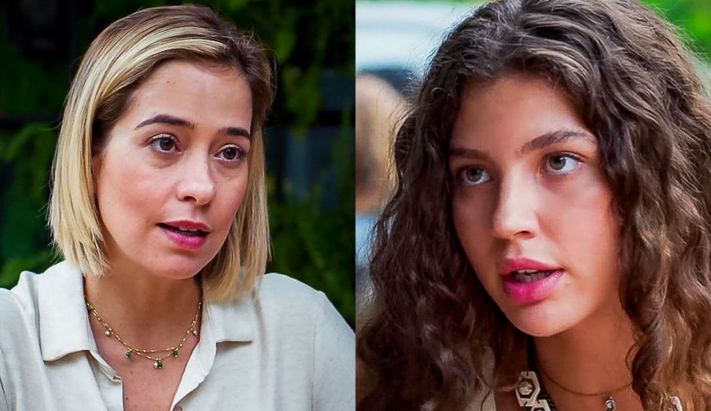 Lígia (Paloma Duarte) e Rita (Alanis Guillen) de Malhação - Toda Forma de Amar