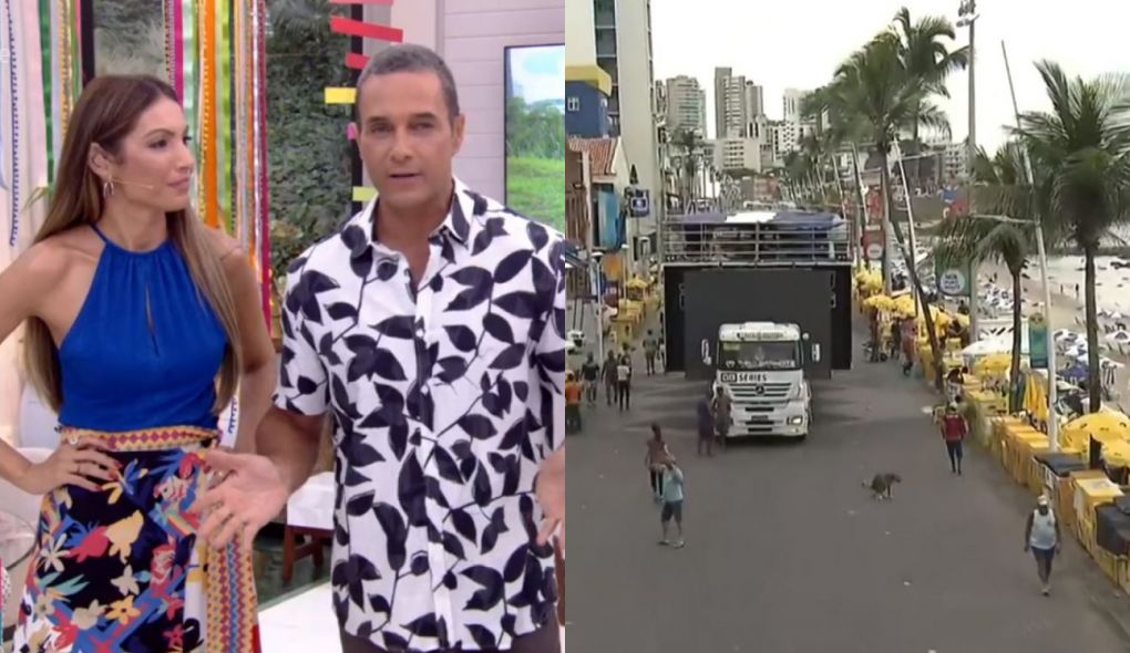 Mais Você mostrou cão defecando na rua