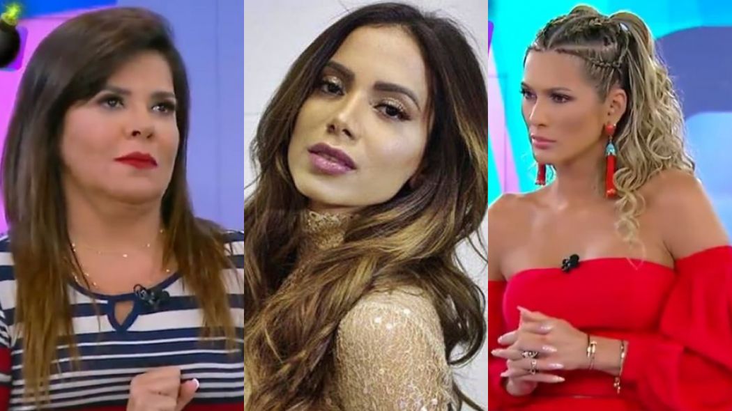 Mara Maravilha e Lívia Andrade falaram sobre Anitta no Fofocalizando