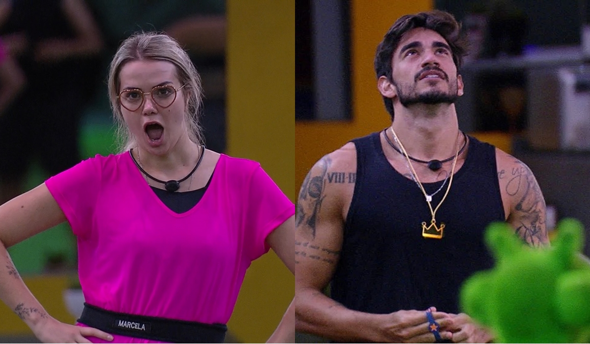 Marcela e Guilherme BBB20 (Reprodução/TVGlobo)