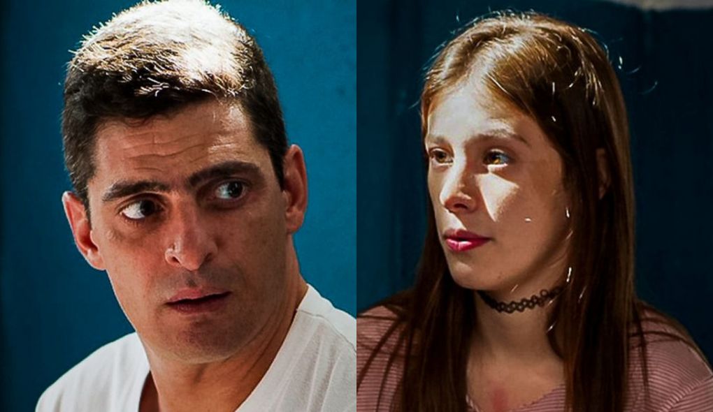 Marco (Júlio Machado) e Anjinha (Caroline Dallarosa) de Malhação – Toda Forma de Amar