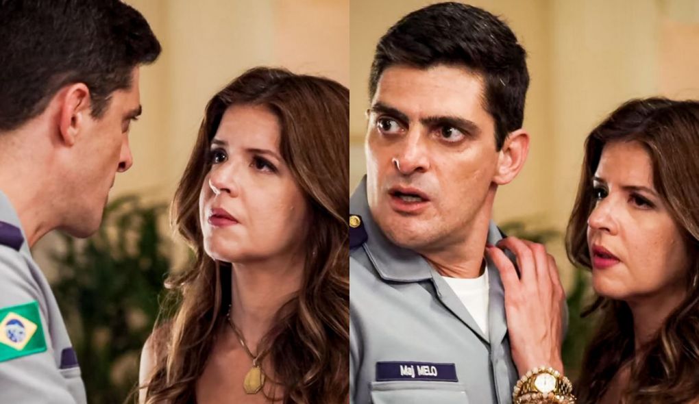 Marco (Julio Machado) e Carla (Mariana Santos) de Malhação - Toda Forma de Amar