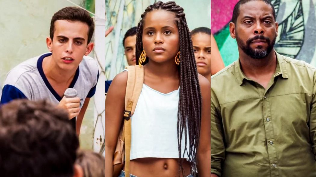 Marquinhos (André Matarazzo), Paula (Duda Santos) e Celso (André Ramiro) de Malhação – Toda Forma de Amar