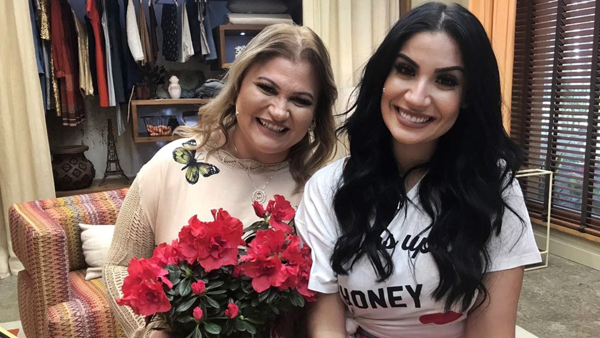 Bianca e mãe, Monica Andrade (Reprodução/GShow)
